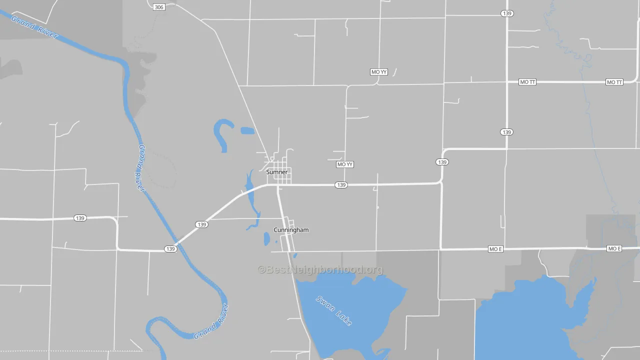 Transit Grade map of Sumner, MO