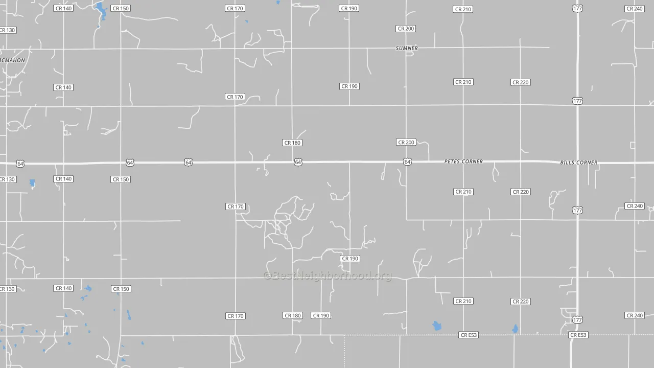 Transit Grade map of Sumner, OK