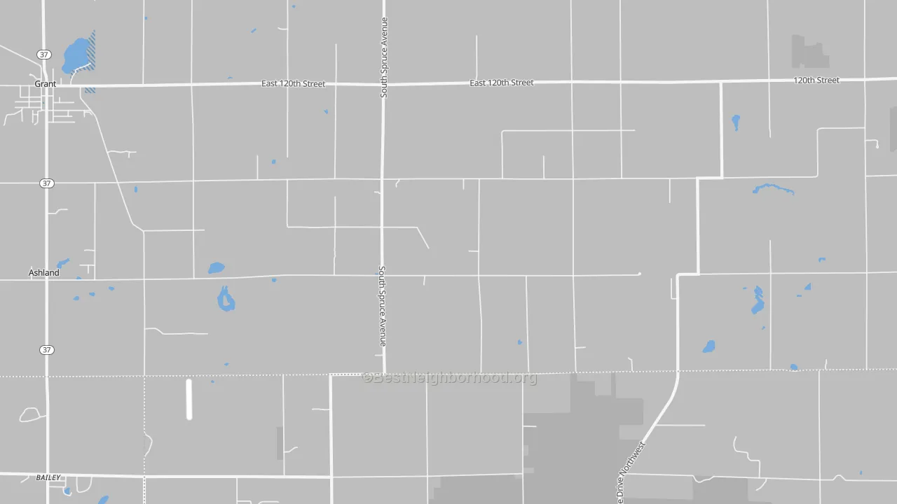 Transit Grade map of Sun, MI