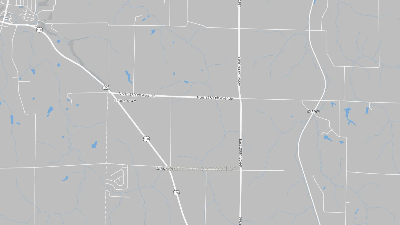 Transit Grade map of Sunny Hill, IL