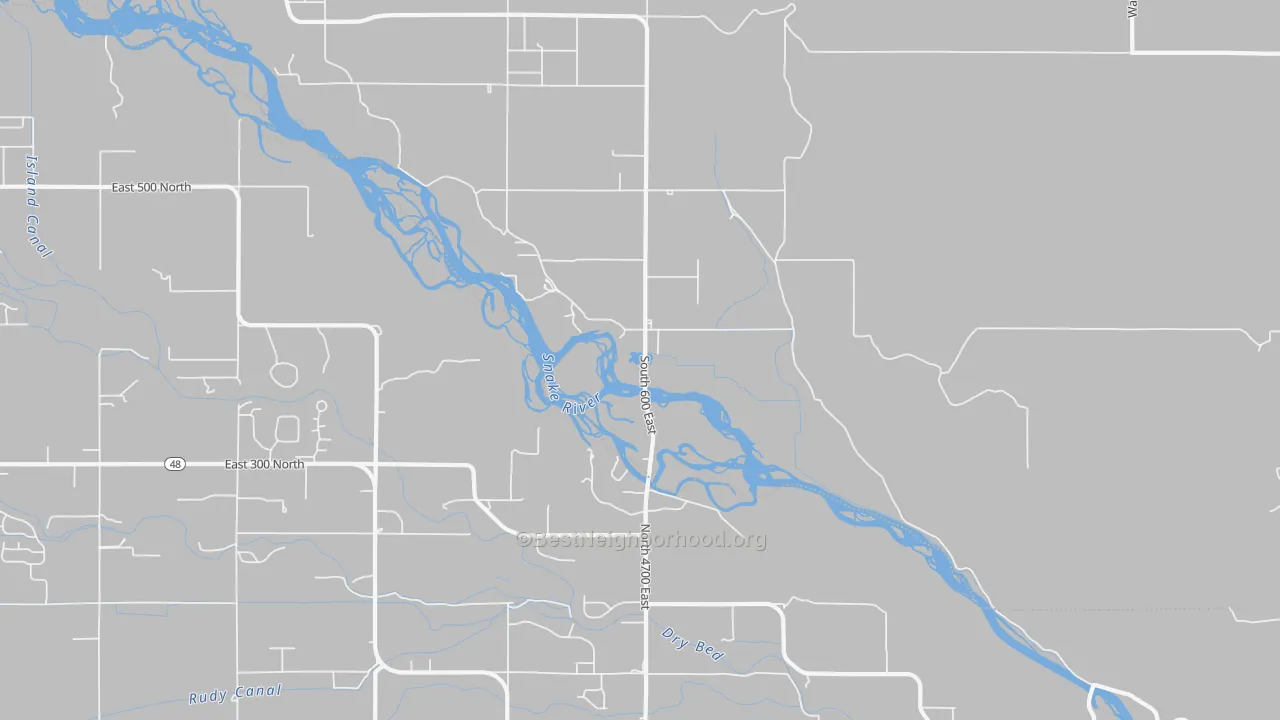 Transit Grade map of Sunnydell, ID