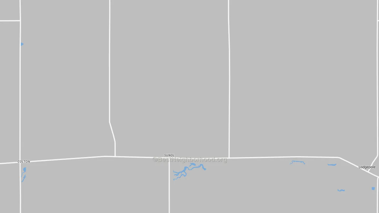 Transit Grade map of Sunol, NE