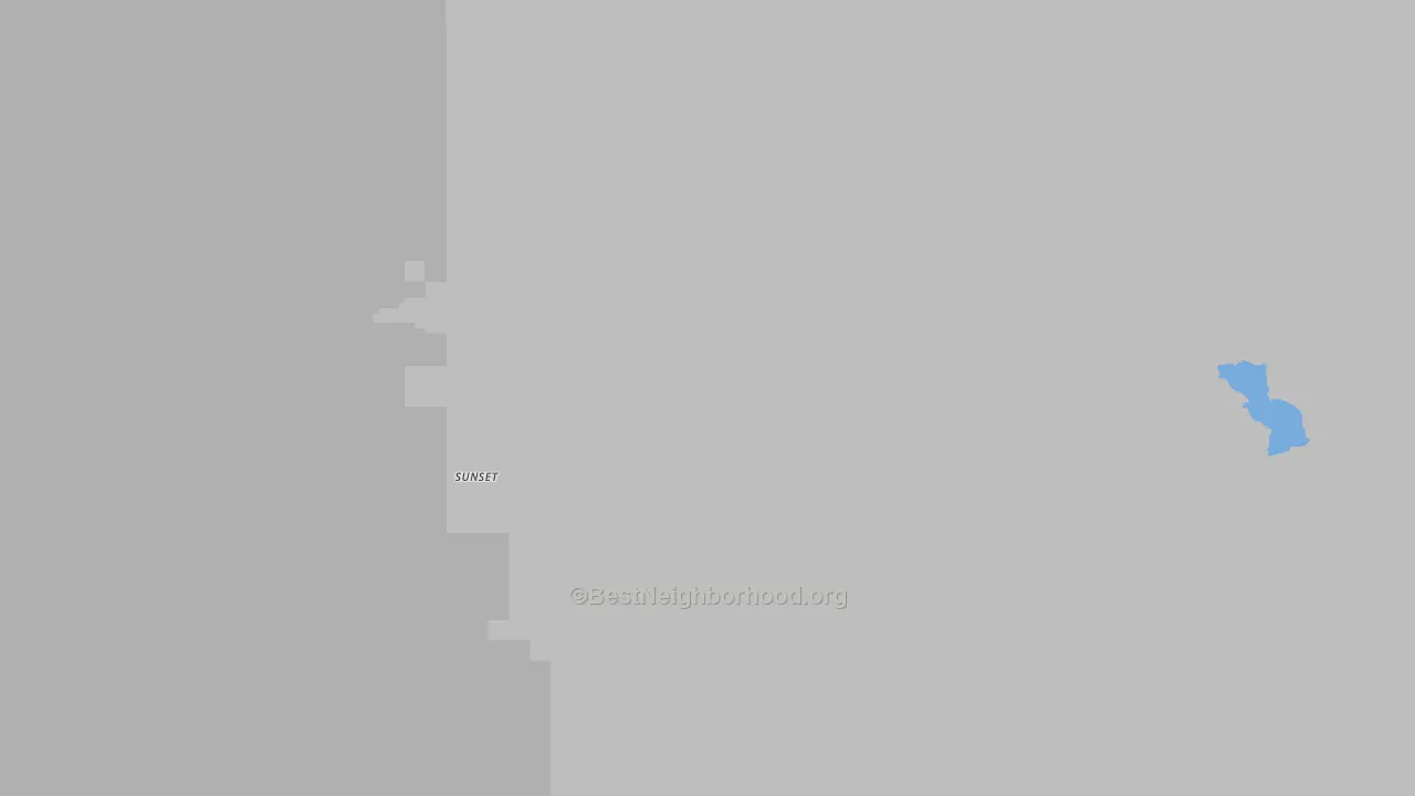 Transit Grade map of Sunset, AZ
