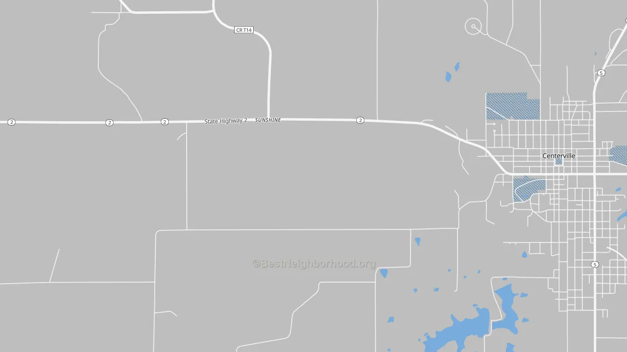 Transit Grade map of Sunshine, IA