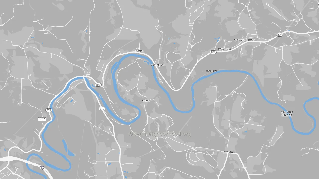 Transit Grade map of Surveyor, PA