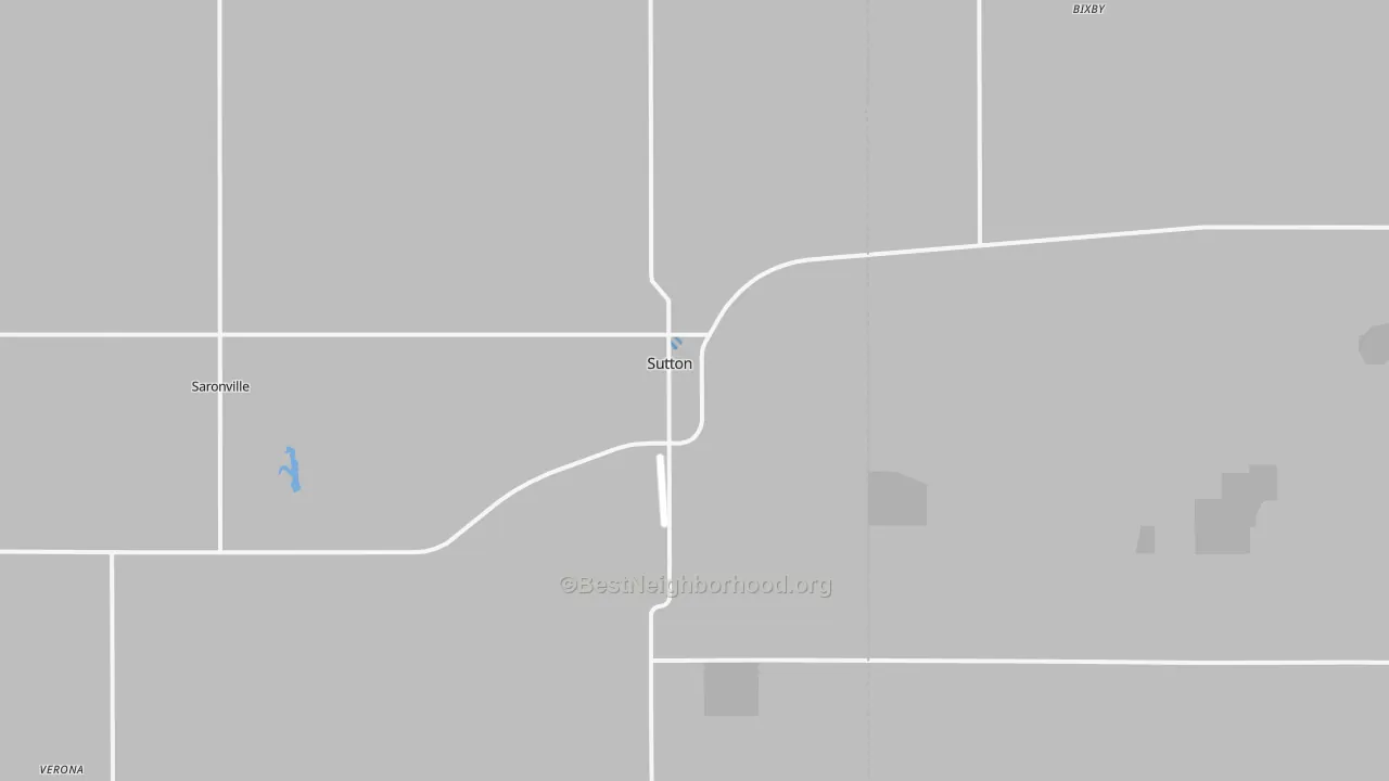 Transit Grade map of Sutton, NE