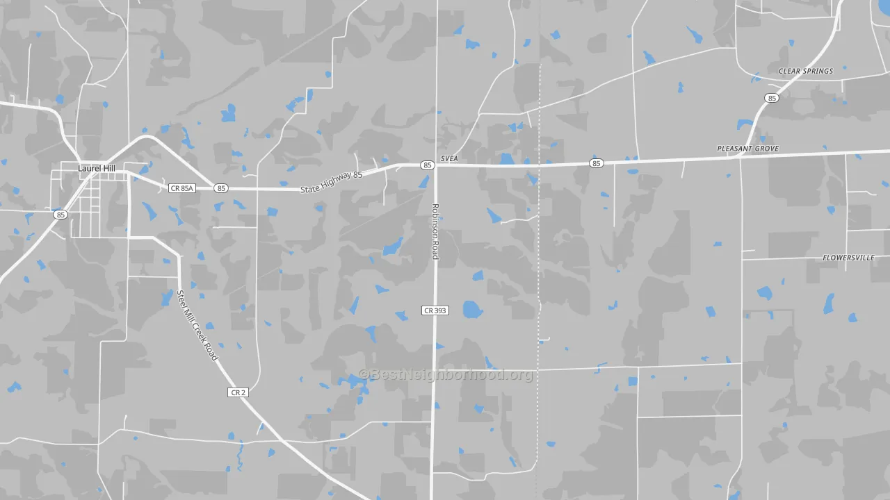 Transit Grade map of Svea, FL