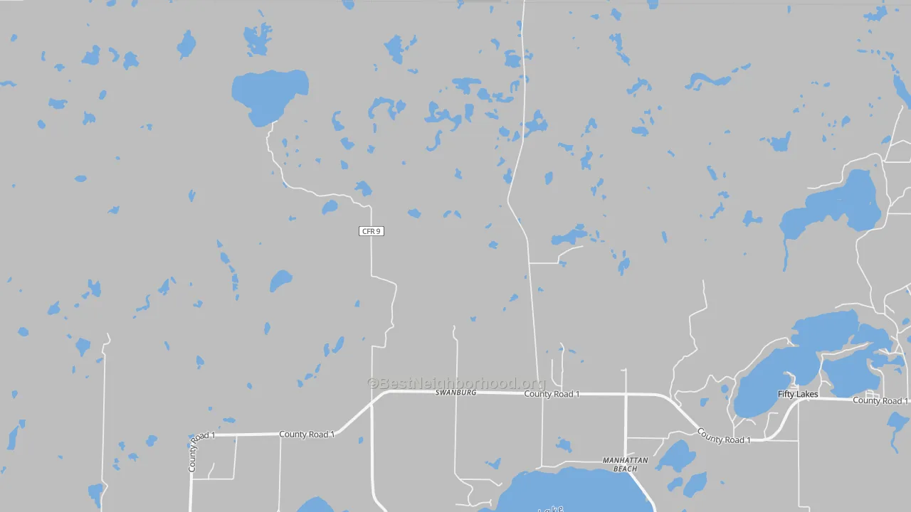 Transit Grade map of Swanburg, MN