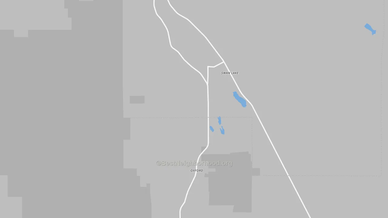 Transit Grade map of Swanlake, ID