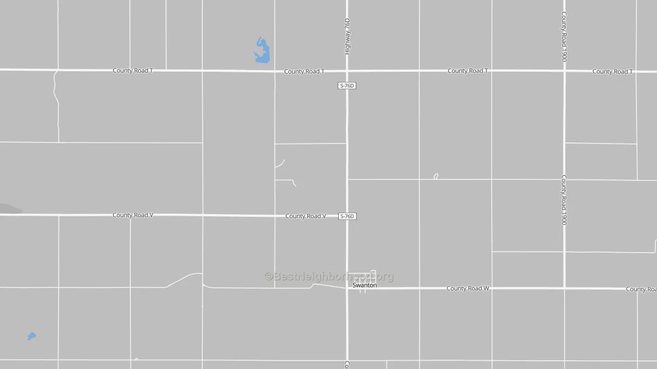 Transit Grade map of Swanton, NE