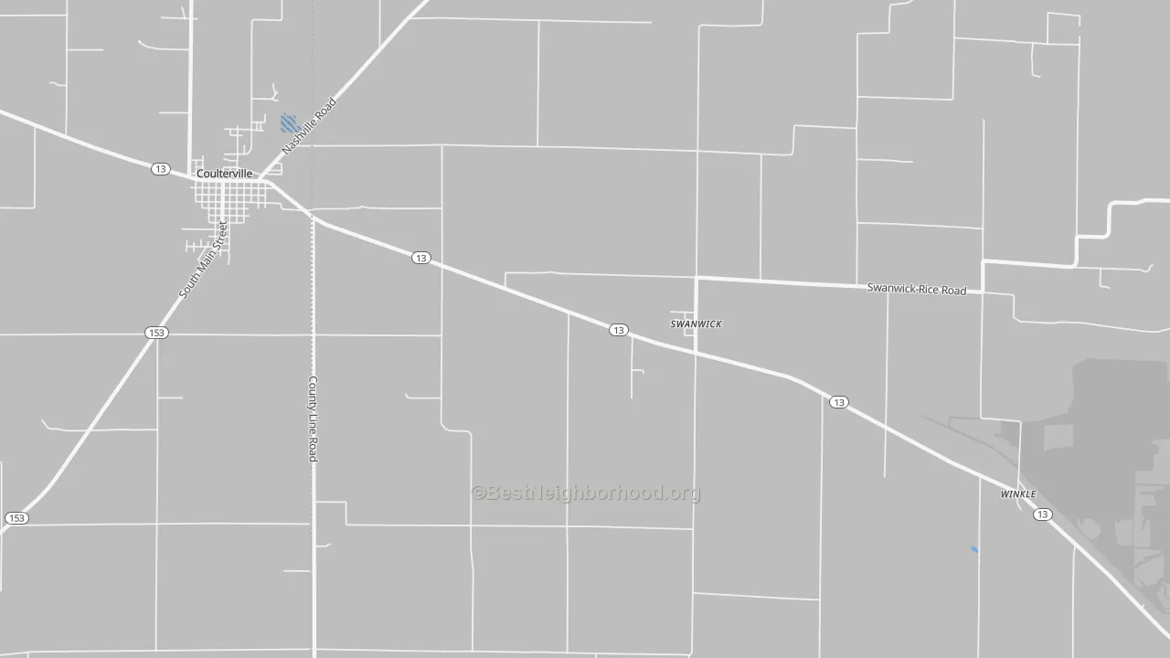Transit Grade map of Swanwick, IL
