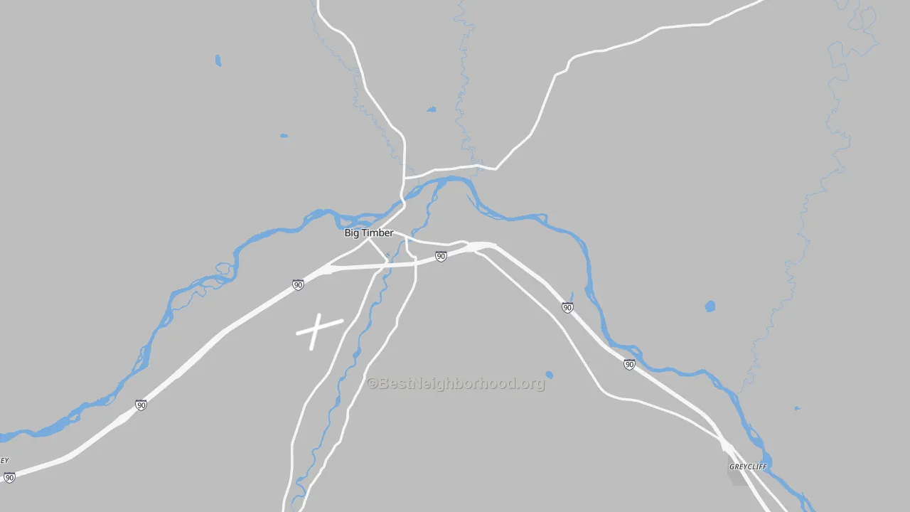 Transit Grade map of Sweet Grass County, MT