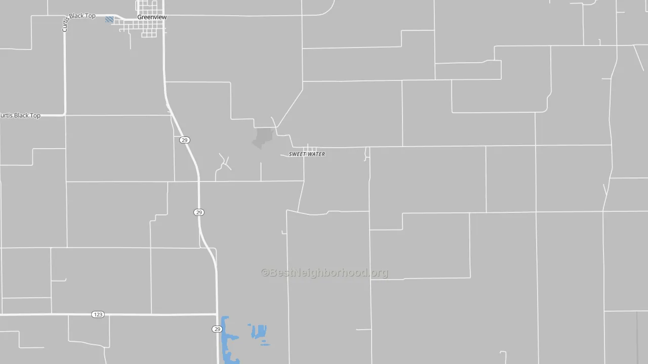 Transit Grade map of Sweet Water, IL