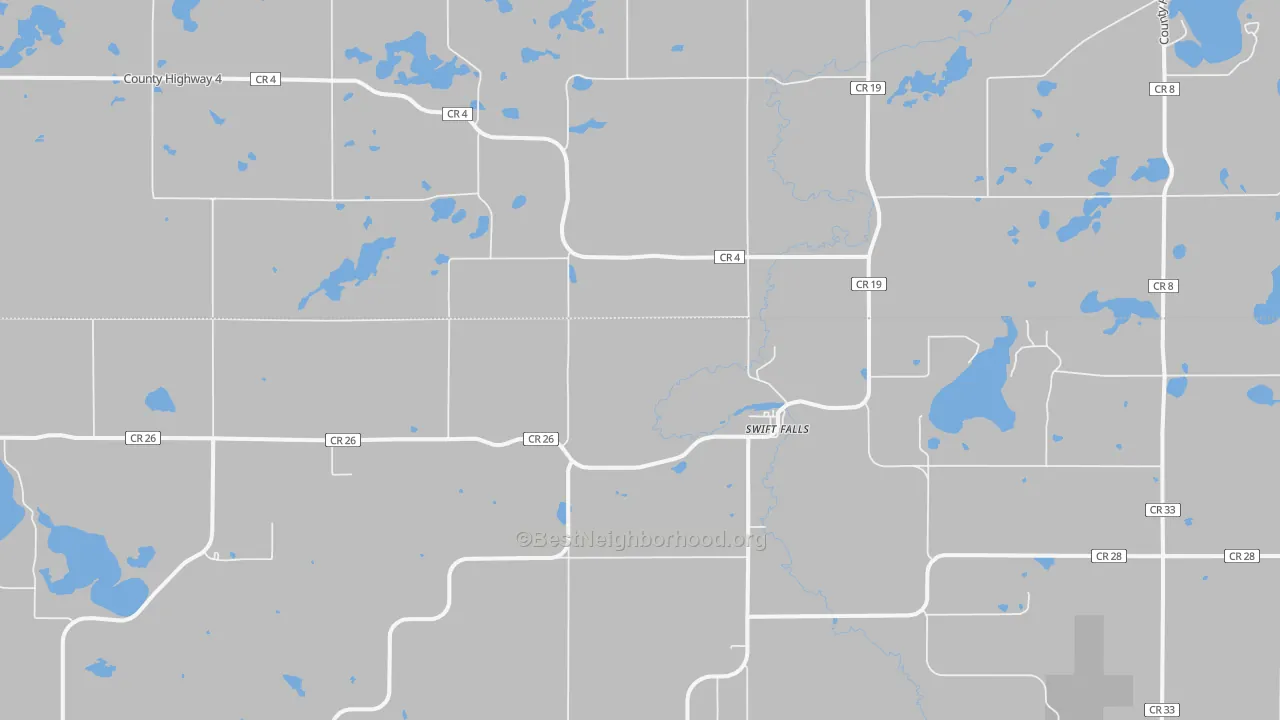 Transit Grade map of Swift Falls, MN