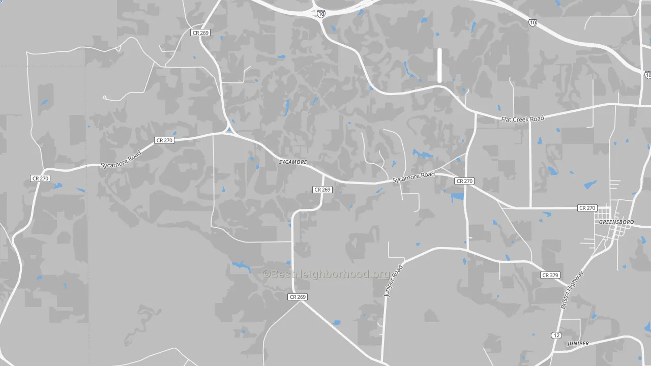 Transit Grade map of Sycamore, FL
