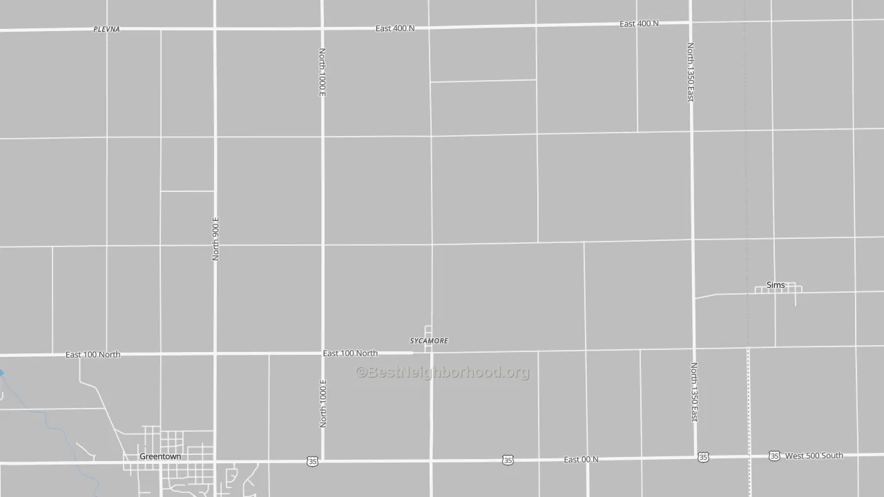 Transit Grade map of Sycamore, IN
