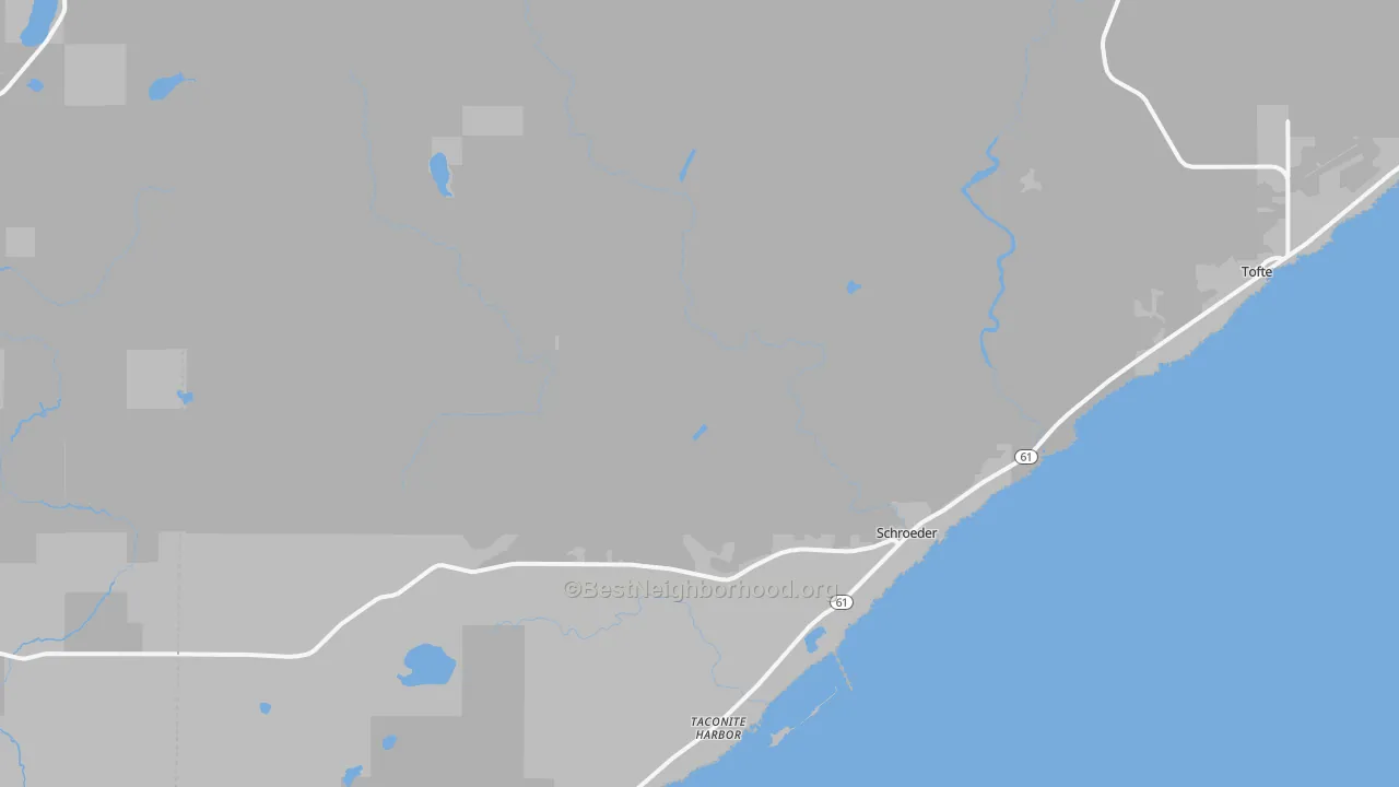 Transit Grade map of Taconite Harbor, MN