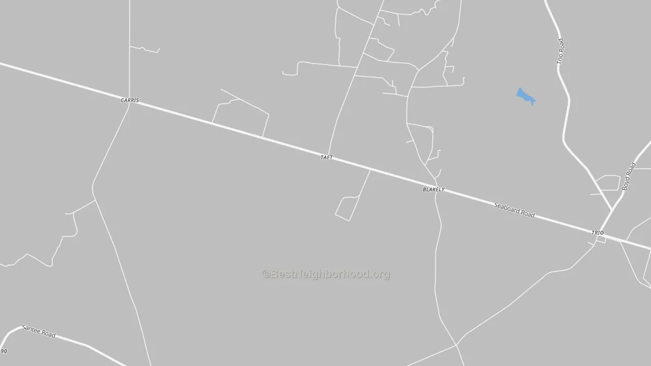 Transit Grade map of Taft, SC
