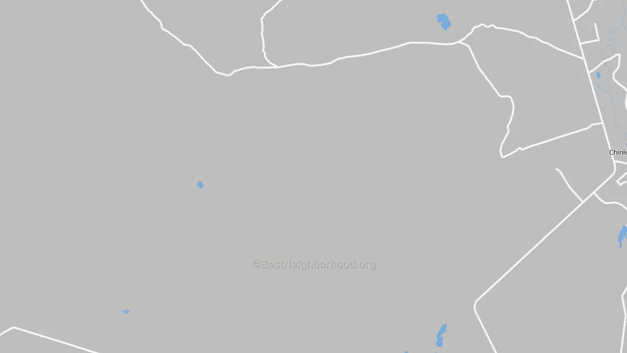 Transit Grade map of Tahchee, AZ