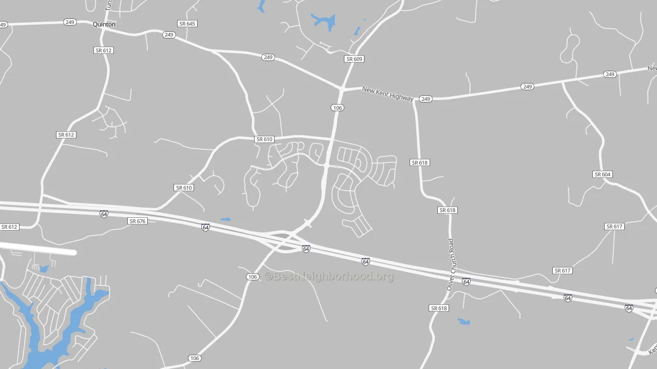 Transit Grade map of Tallysville, VA