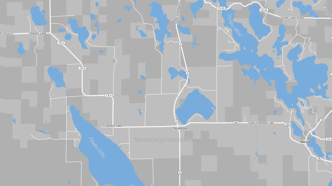 Transit Grade map of Talmoon, MN