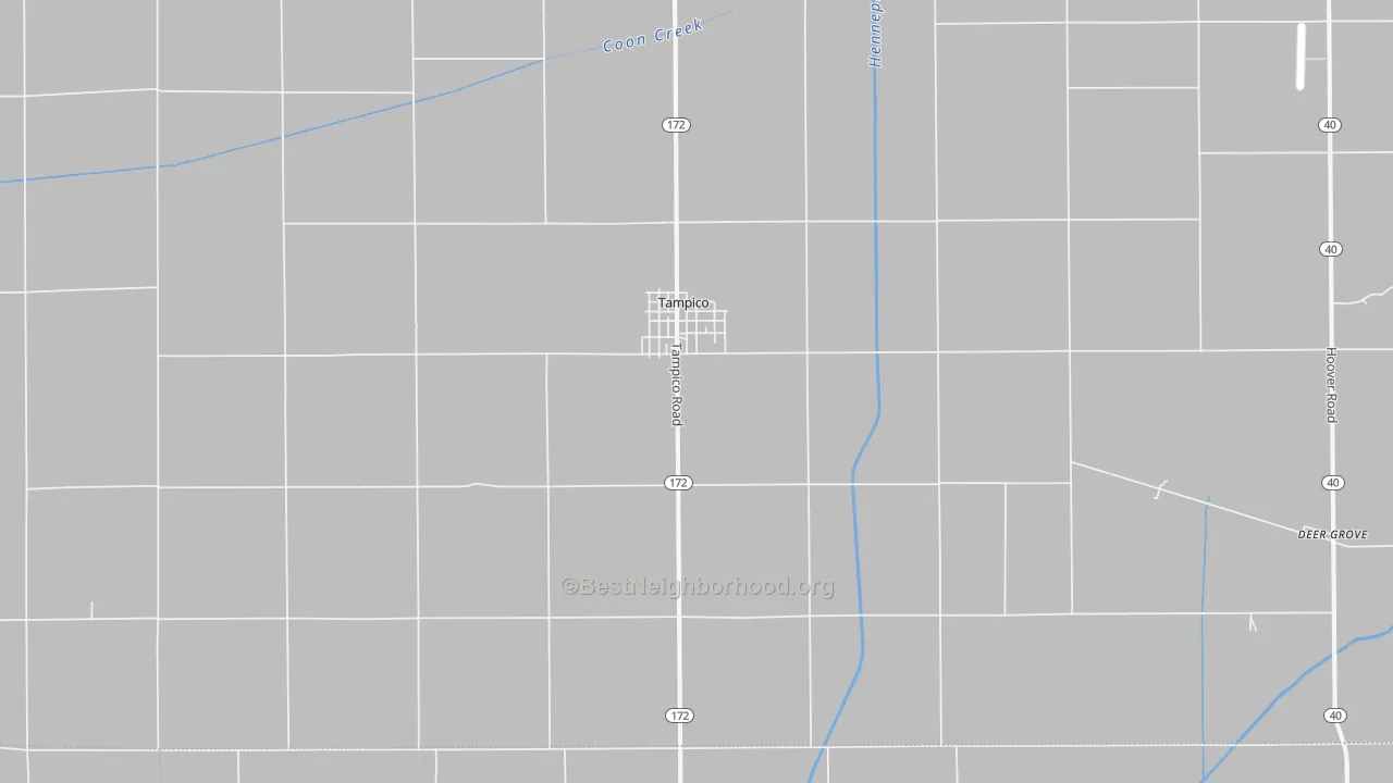 Transit Grade map of Tampico, IL