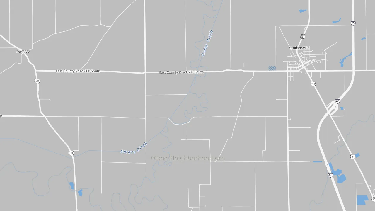 Transit Grade map of Tampico, IN