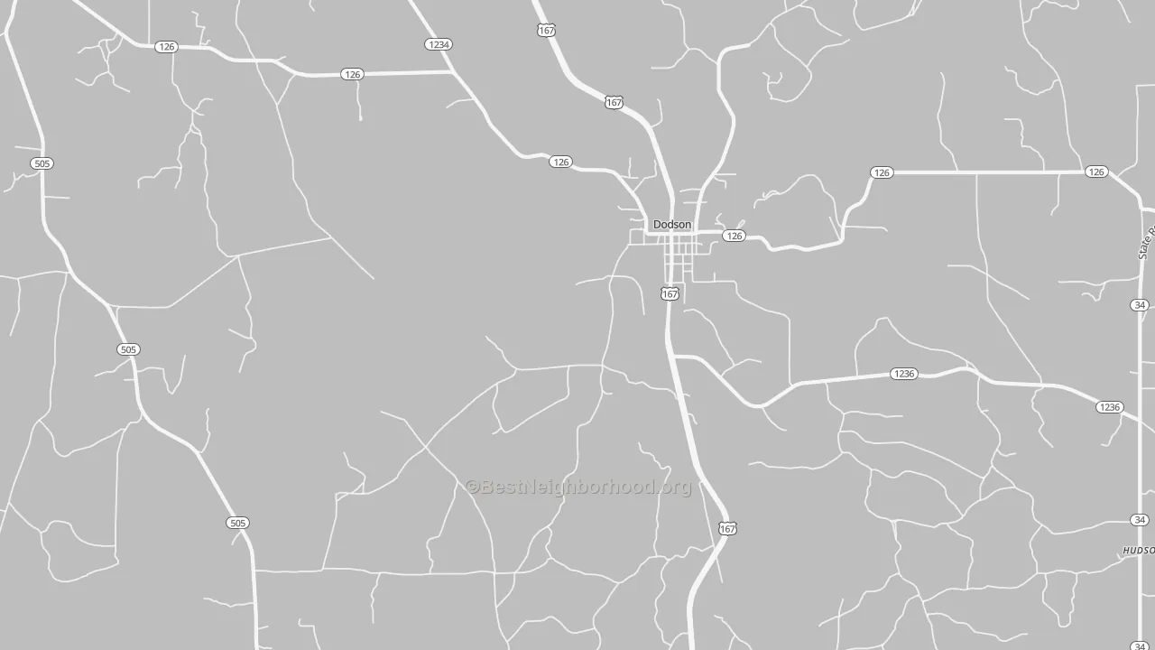 Transit Grade map of Tannehill, LA