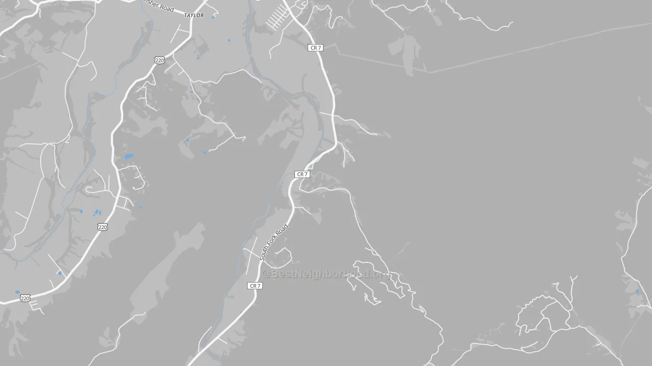 Transit Grade map of Tannery, WV