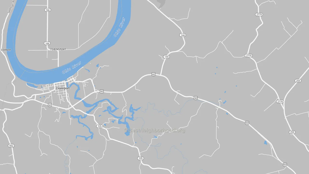 Transit Grade map of Tar Fork, KY