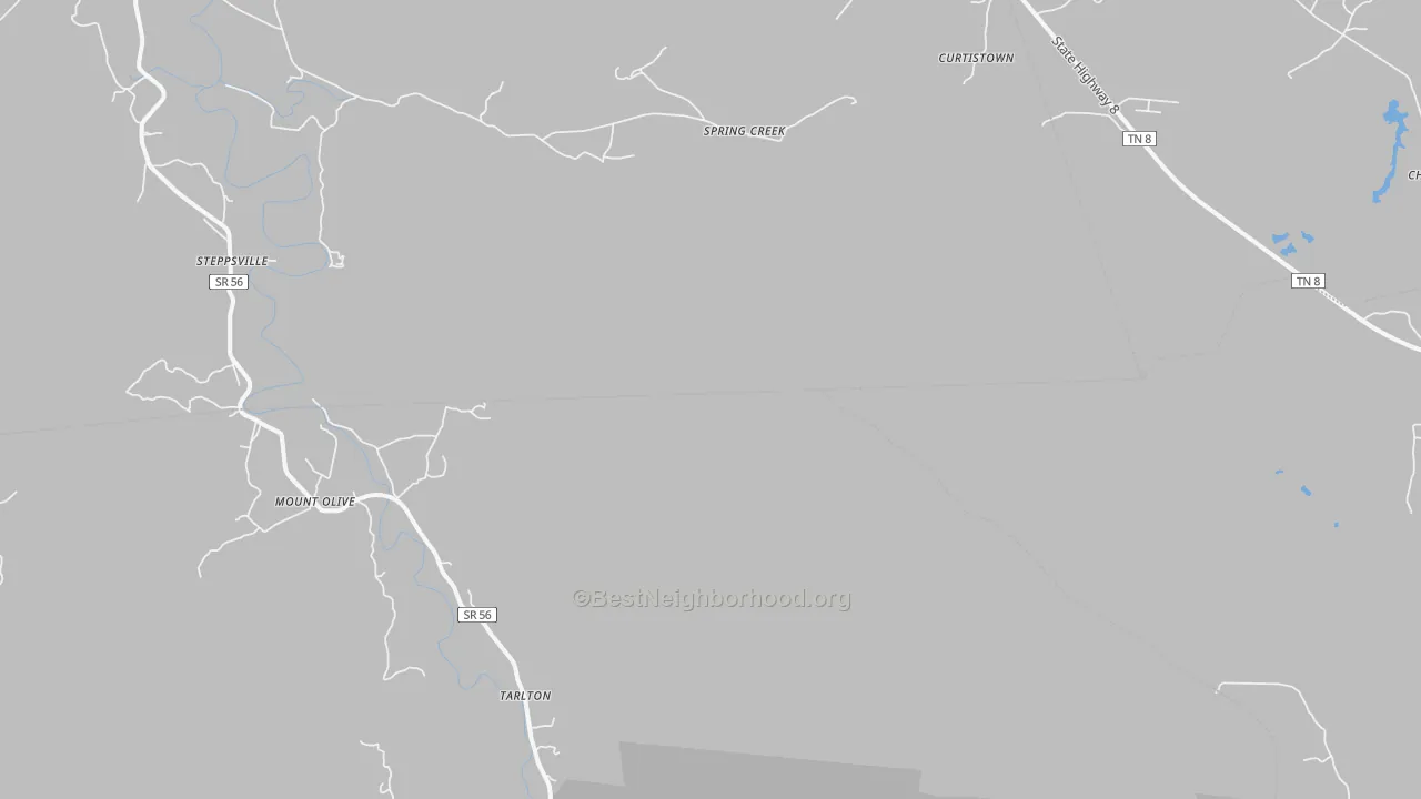 Transit Grade map of Tarlton, TN