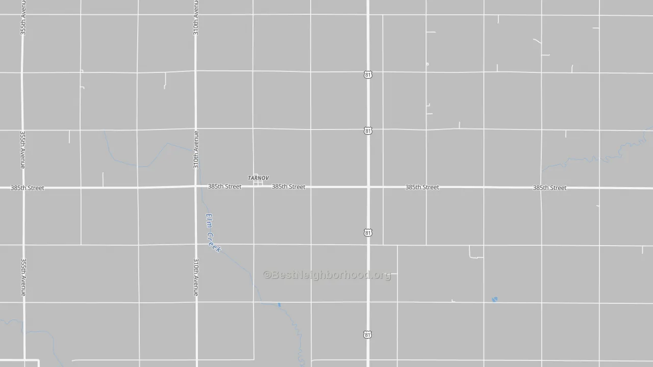 Transit Grade map of Tarnov, NE
