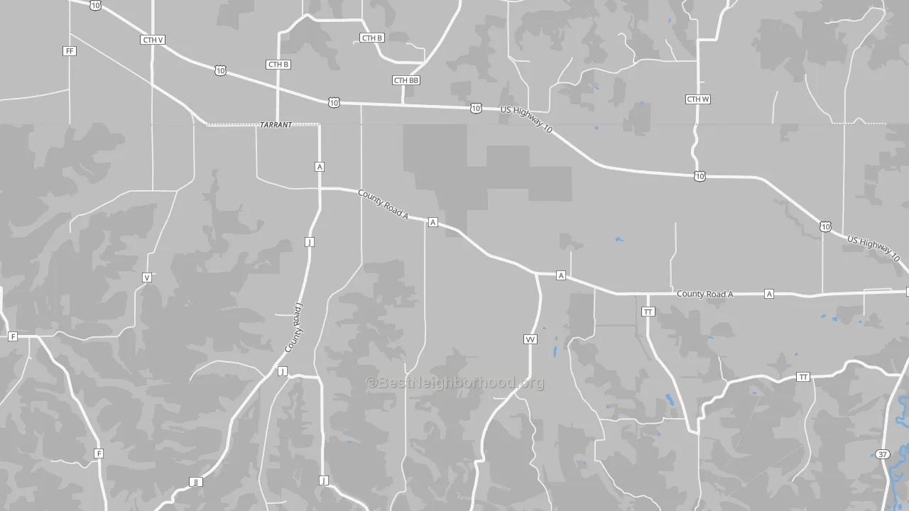 Transit Grade map of Tarrant, WI