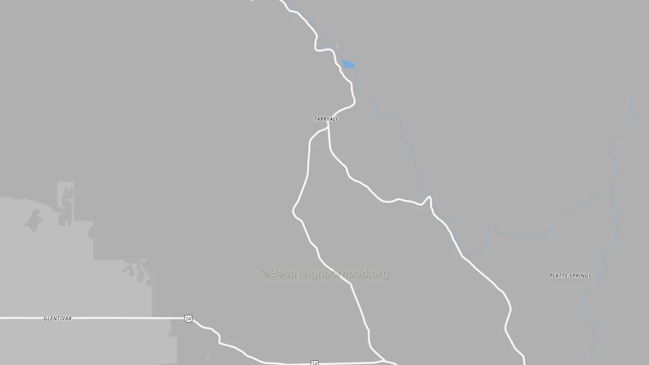 Transit Grade map of Tarryall, CO