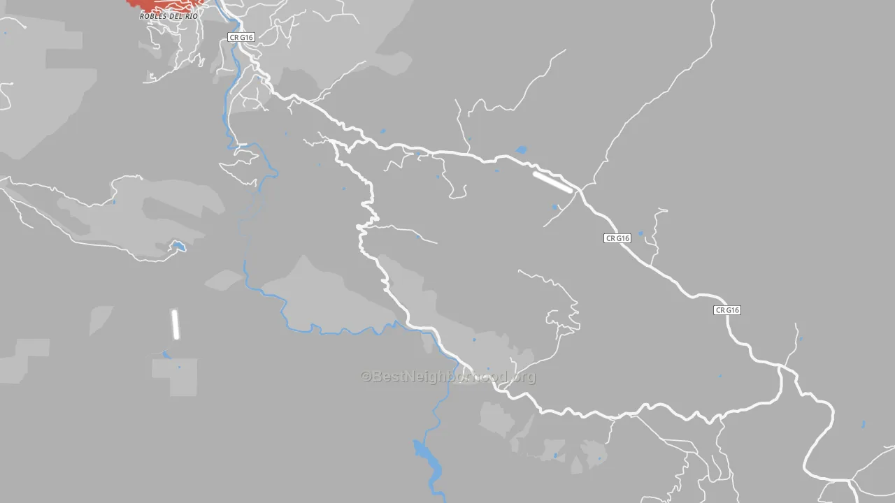 Transit Grade map of Tassajara Hot Springs, CA