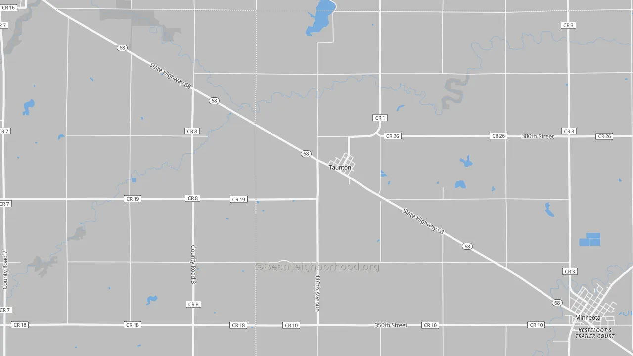 Transit Grade map of Taunton, MN