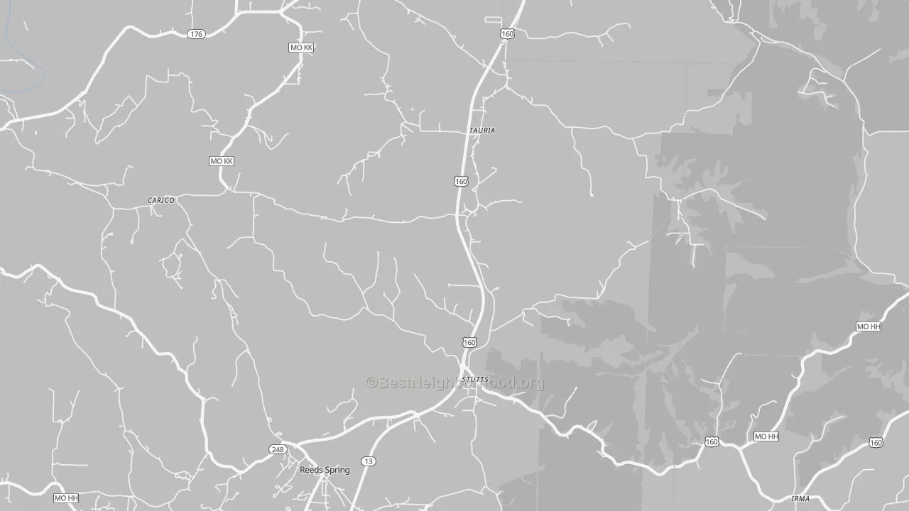 Transit Grade map of Tauria, MO