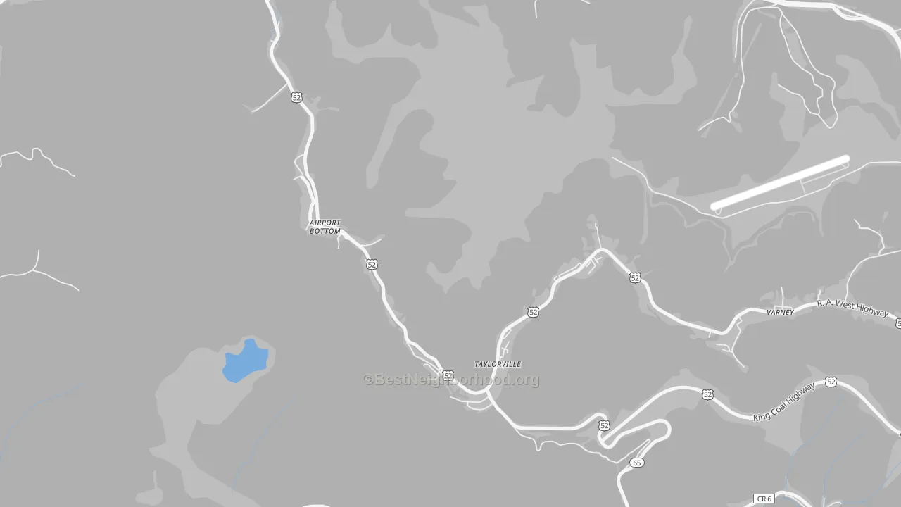 Transit Grade map of Taylorville, WV
