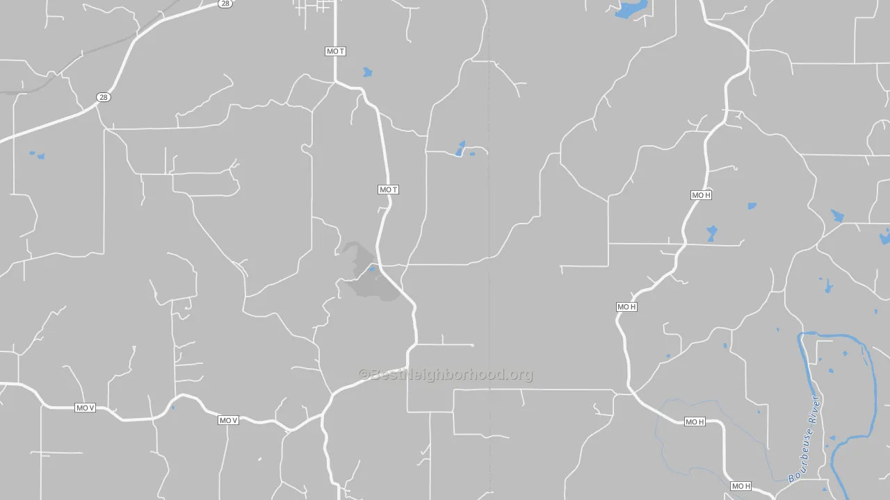 Transit Grade map of Tea, MO