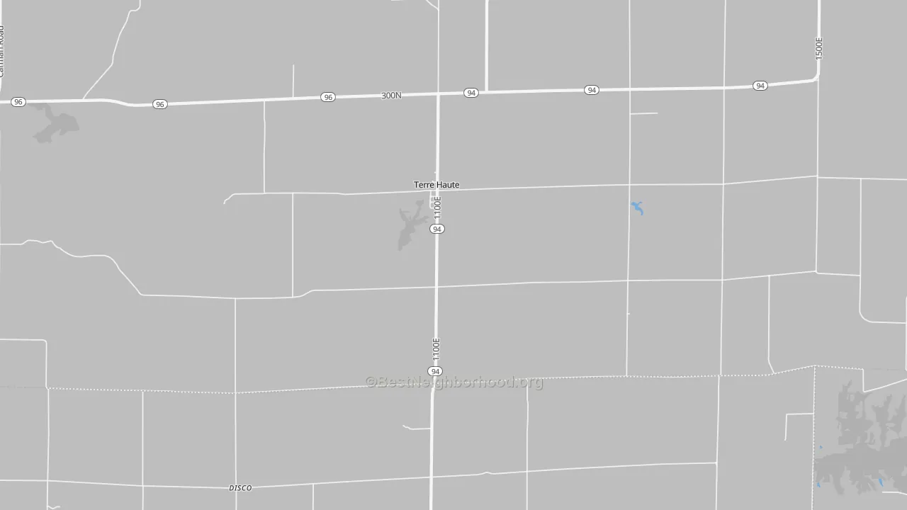 Transit Grade map of Terre Haute, IL