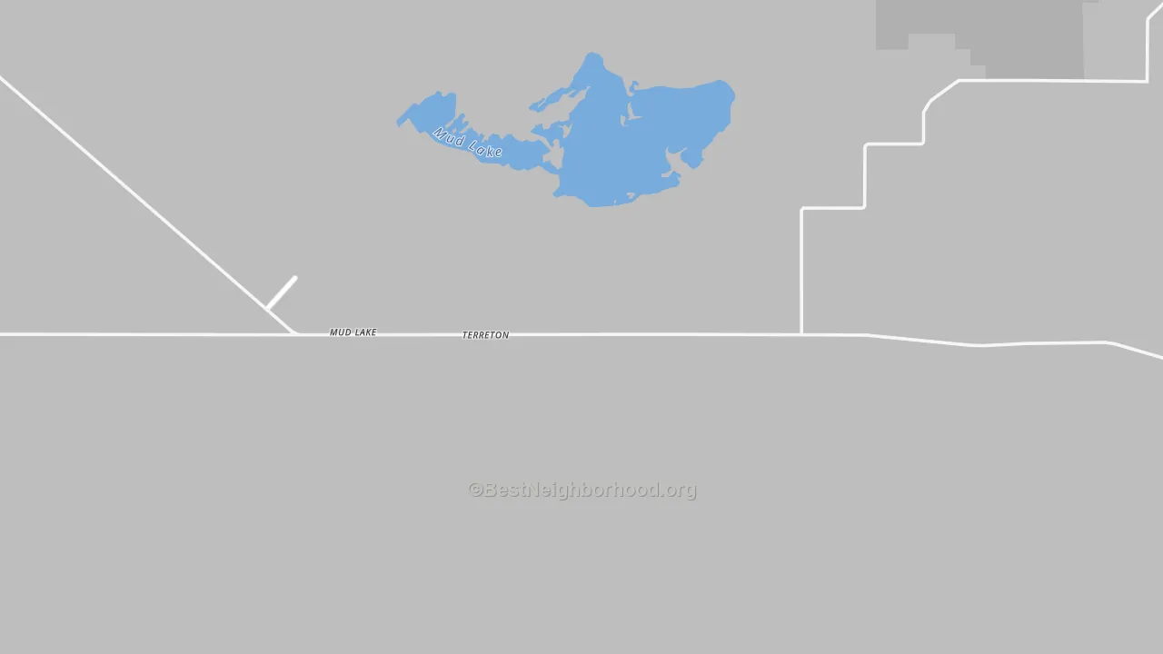 Transit Grade map of Terreton, ID