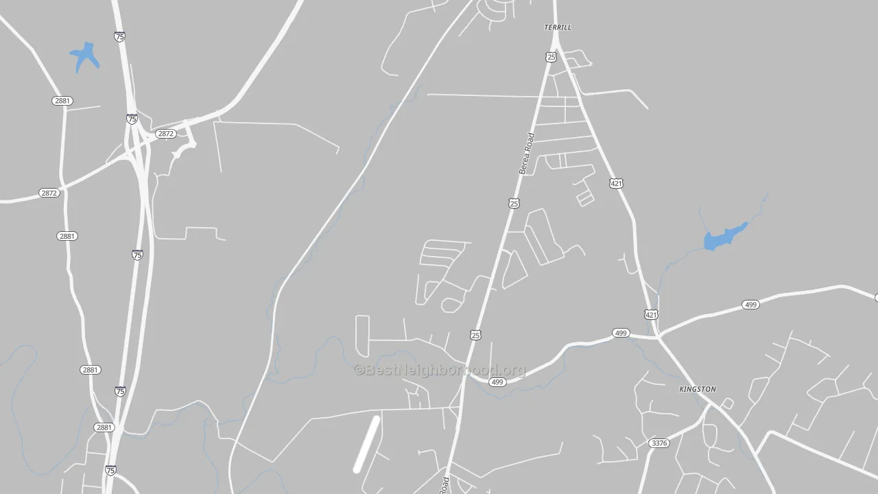 Transit Grade map of Terrill, KY
