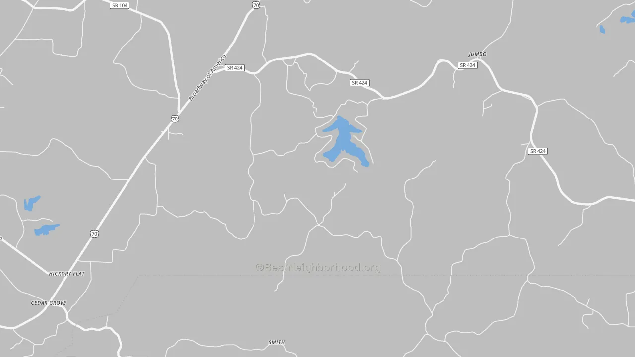Transit Grade map of Terry, TN