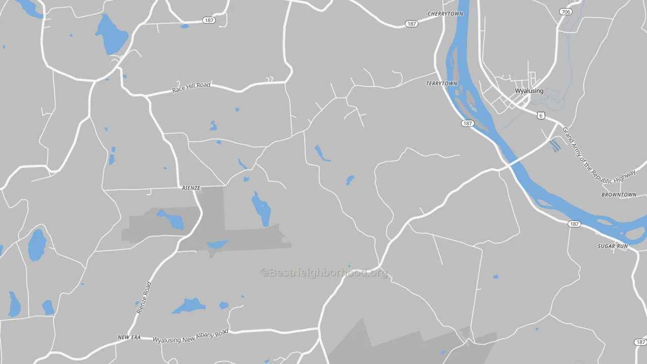 Transit Grade map of Terrytown, PA