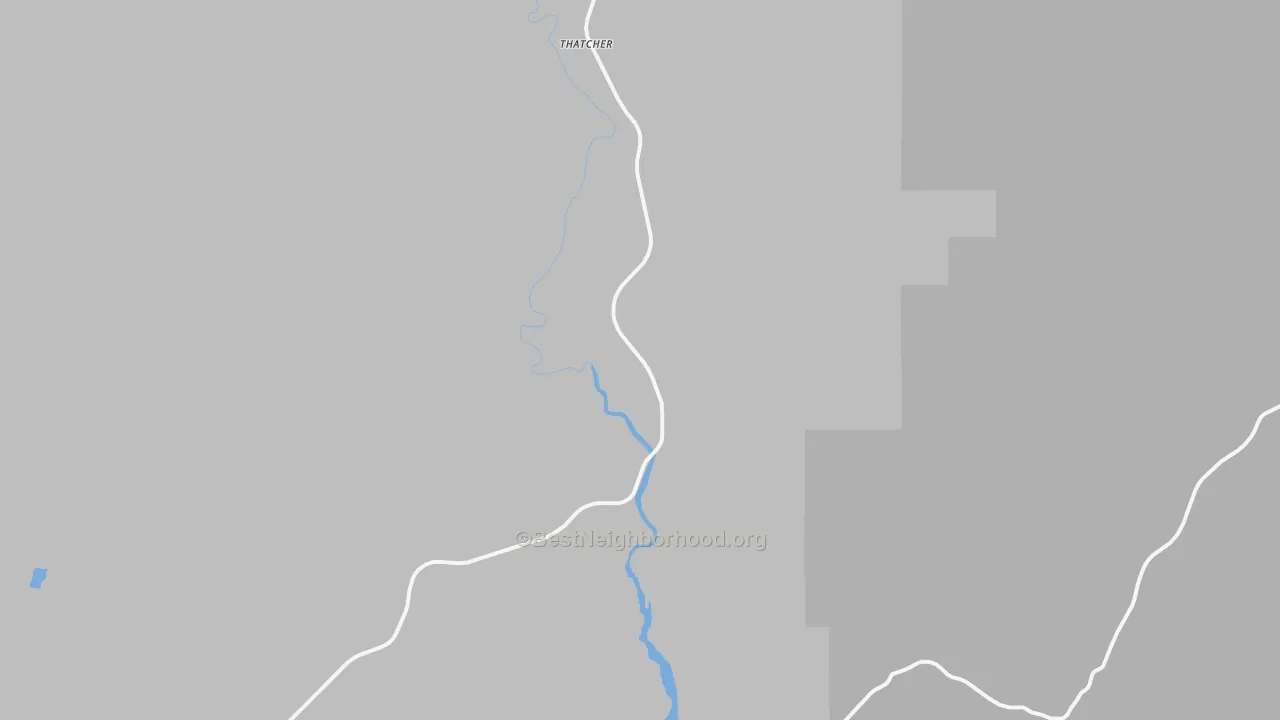 Transit Grade map of Thatcher, ID
