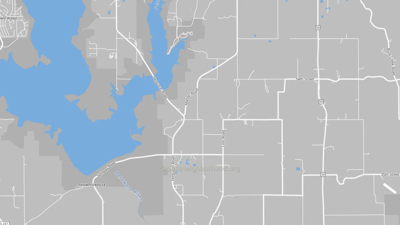 Transit Grade map of Thompsonville, KS