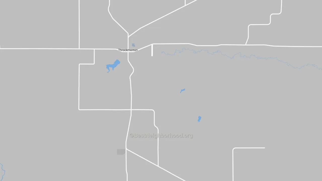 Transit Grade map of Throckmorton County, TX