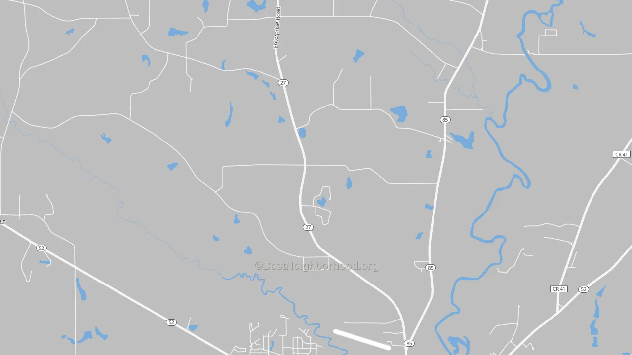 Transit Grade map of Thurston, AL