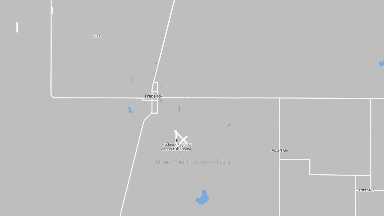 Transit Grade map of Tillman County, OK