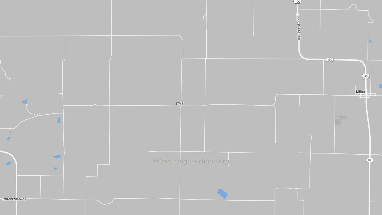 Transit Grade map of Time, IL